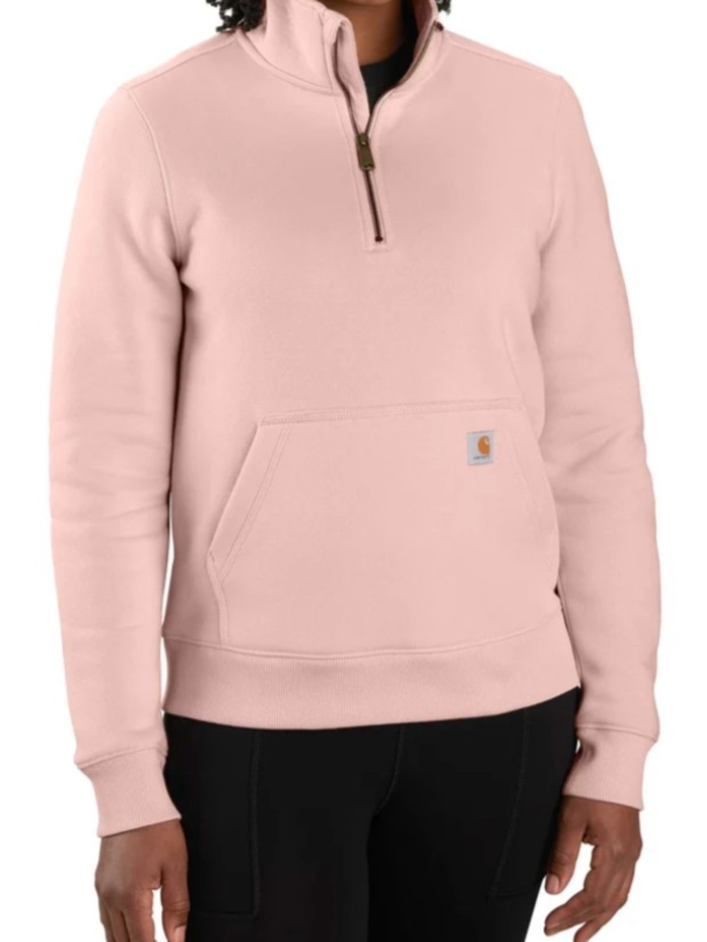 Carhartt Relaxed Fit Midweight Half-Zip Sweatshirt Size L MSRP $54.99